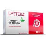 Ficha técnica e caractérísticas do produto Cystera Cranberry 30 Cápsulas - Sem Sabor - 30 Cápsulas