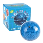 Ficha técnica e caractérísticas do produto 3D Magic Maze labirinto bola Interessante enigma desafiador jogo tridimensional Toy Presente Maze for Kids cubo mágico
