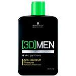 Ficha técnica e caractérísticas do produto 3D Men Shampoo Antidandruff - 250 Ml