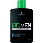 Ficha técnica e caractérísticas do produto 3D Men Shampoo Deep Cleasing - 250 Ml