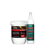Ficha técnica e caractérísticas do produto D'agua Natural Kit Creme Massagem Pimenta Negra + Fluído Termo Ativo