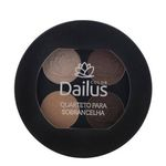 Ficha técnica e caractérísticas do produto Dailus Quarteto Para Sobrancelha - Universal