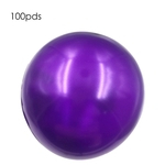 Ficha técnica e caractérísticas do produto Dark Purple Latex Bal?es da noiva da equipe H¨¦lio infl¨¢vel da festa de casamento Home For Balloon