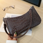 Ficha técnica e caractérísticas do produto Women's Fashion Trendy Stone Pattern Leather Shoulder Bag Messenger Bag Handbag