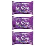 Ficha técnica e caractérísticas do produto Davene La Flore Flor de Lavanda Sabonete 180g - Kit com 03