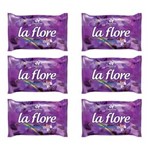 Ficha técnica e caractérísticas do produto Davene La Flore Flor de Lavanda Sabonete 180g - Kit com 06