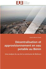 Ficha técnica e caractérísticas do produto Décentralisation Et Approvisionnement En Eau Potable Au Bénin - Omniscriptum Gmbh Co Kg