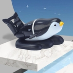 Ficha técnica e caractérísticas do produto Dedo do bebê Rocha banho dos pinguins do brinquedo elétricos Nadando Com Pedestal para o bebê Presentes Banho chuveiro de água de Dia das Crianças Baby toys