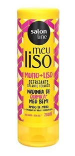 Ficha técnica e caractérísticas do produto Defrizante Meu Liso Muito+liso Amido Milho 200ml Salon Line