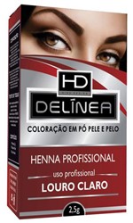 Ficha técnica e caractérísticas do produto Delinea Prof.kit Henna Louro Claro