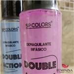Ficha técnica e caractérísticas do produto Demaquilante Bifásico Sp Colors Double Action (Rosa)