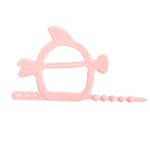 Ficha técnica e caractérísticas do produto Artigos para bebê Dentes do bebê Toy Faixa de Silicone Baby mastiga Molar Toy Rod