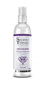 Deo-Colônia Professional Groomer Diamond Sweet Friend Perfume cães e ambiente 250ml