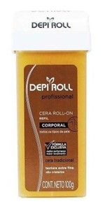 Ficha técnica e caractérísticas do produto Depi Roll Refil de Cera Roll-on Tradicional 100g