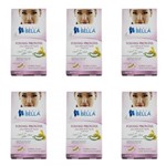 Ficha técnica e caractérísticas do produto Depil Bella Mel Folhas Prontas Facial C/16 (Kit C/06)