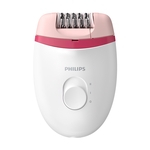 Depilador Philips Satinelle Essential, 2 Velocidades, Branco/Rosa - Bre235