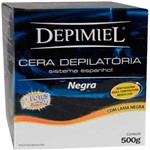Ficha técnica e caractérísticas do produto Depilatório Cera Depimiel 500g Negra - Sem Marca