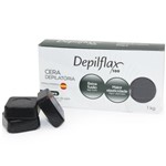 Ficha técnica e caractérísticas do produto Depilflax Cera Depilatória em Blocos Negra 1kg