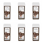 Ficha técnica e caractérísticas do produto Depilflax Cera Depilatória Rollon Chocolate 100g (Kit C/06)