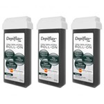 Ficha técnica e caractérísticas do produto Depilflax Negra Cera Depilatória Rollon 100g - Kit com 03