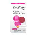 Ficha técnica e caractérísticas do produto Depilflax Rosa Cera Depilatória Quente 250g
