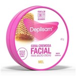 Ficha técnica e caractérísticas do produto Depilsam Cera Cremosa Facial Microondas Mel 40g (Kit C/12)