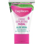 Ficha técnica e caractérísticas do produto Depilsam Creme Depilatório Facial Aloe Vera 50g