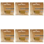 Ficha técnica e caractérísticas do produto Depiroll Cera Quente Tablete Mel 250g - Kit com 06