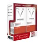 Ficha técnica e caractérísticas do produto Dercos Energizante Vichy Shampoo Energizante Antiqueda com 200ml + Ganhe 30% Desconto no 2º Shampoo