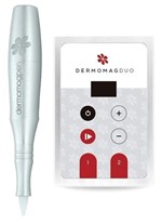 Ficha técnica e caractérísticas do produto Dermógrafo DermoMag PEN Prata + Fonte DUO Digital Bivolt - Mag Estética