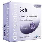 Ficha técnica e caractérísticas do produto Dermotivin Soft Sabonete Facial Pele Seca ou Sensível 90G