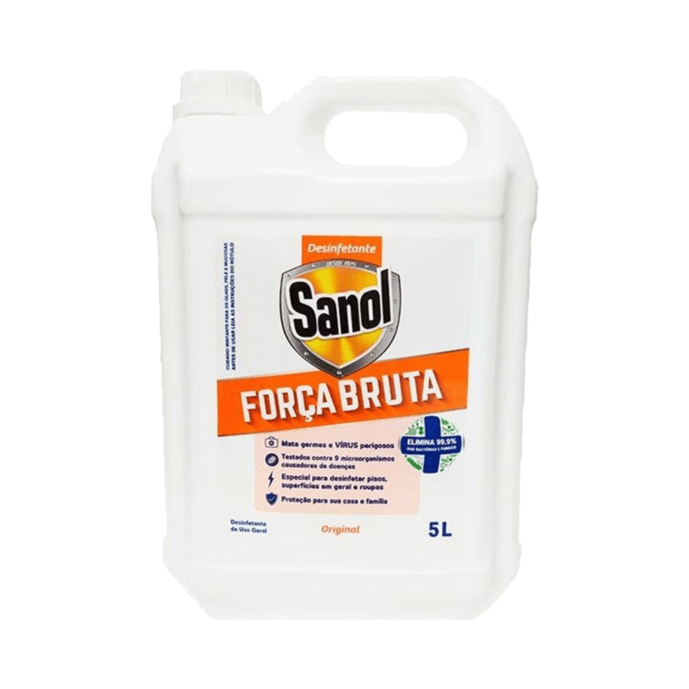 Ficha técnica e caractérísticas do produto Desinfetante Sanol Força Bruta Original 5000ml