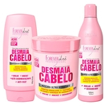 Ficha técnica e caractérísticas do produto Desmaia Cabelo Forever Liss Shampoo + Condicionador + Máscara 950g