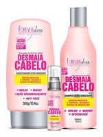 Ficha técnica e caractérísticas do produto Desmaia Cabelo Forever Liss Shampoo + Condicionador + Sérum