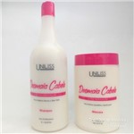 Ficha técnica e caractérísticas do produto Desmaia Cabelo Uniliss Profissional (Shampoo 1L / Máscara 1Kg) - Uniliss Cosméticos