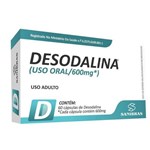 Ficha técnica e caractérísticas do produto Desodalina 600mg 60cápsulas - Sanibras