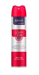 Ficha técnica e caractérísticas do produto Desodorante Above Aerosol Women Dolce Vita 150ml/90g