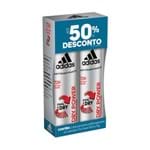 Ficha técnica e caractérísticas do produto Desodorante Adidas Dry Power Masculino 150ml 2 Unidades 50% de Desconto no Segundo