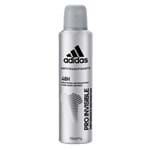 Ficha técnica e caractérísticas do produto Desodorante Adidas PRO Invisible Aerosol Antitranspirante Masculino 48h 150ml
