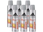 Desodorante Aerosol Antitranspirante Masculino - Adidas Adipower 150ml 6 Unidades