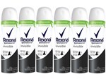Desodorante Aerosol Antitranspirante Unissex - Rexona Motion Sense Invisible 85ml 6 Unidades