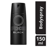 Ficha técnica e caractérísticas do produto Desodorante Aerosol Axe Body Spray Black 150ml/90g