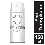 Ficha técnica e caractérísticas do produto Desodorante Aerosol Axe Seco Black 150ml/90g