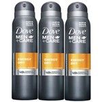 Ficha técnica e caractérísticas do produto Desodorante Aerosol Dove Energy Dry Leve 3 Pague 2