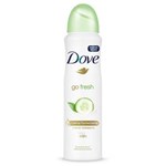 Ficha técnica e caractérísticas do produto Desodorante Aerosol Dove Go Fresh Pepino - 150ML