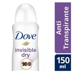 Ficha técnica e caractérísticas do produto Desodorante Aerosol Dove Invisible Dry 150ml/89g