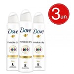 Ficha técnica e caractérísticas do produto Desodorante Aerosol Dove Invisible Dry Leve 3 Pague 2