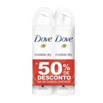 Ficha técnica e caractérísticas do produto Desodorante Aerosol Dove Invisible Dry - 2 Unidade
