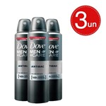 Ficha técnica e caractérísticas do produto Desodorante Aerosol Dove Men Antibac 89g/150ml Leve 3 Pague 2