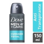 Ficha técnica e caractérísticas do produto Desodorante - Aerosol Dove Men Care Cuidado Total - 150ml